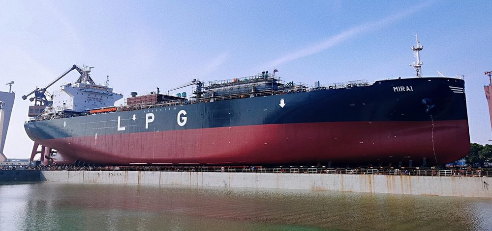 40,000 cbm LPG-/Ammonia-/VCM Carrier Mirai 40,000 cbm LPG-/Ammonia-/VCM Carrier Mirai