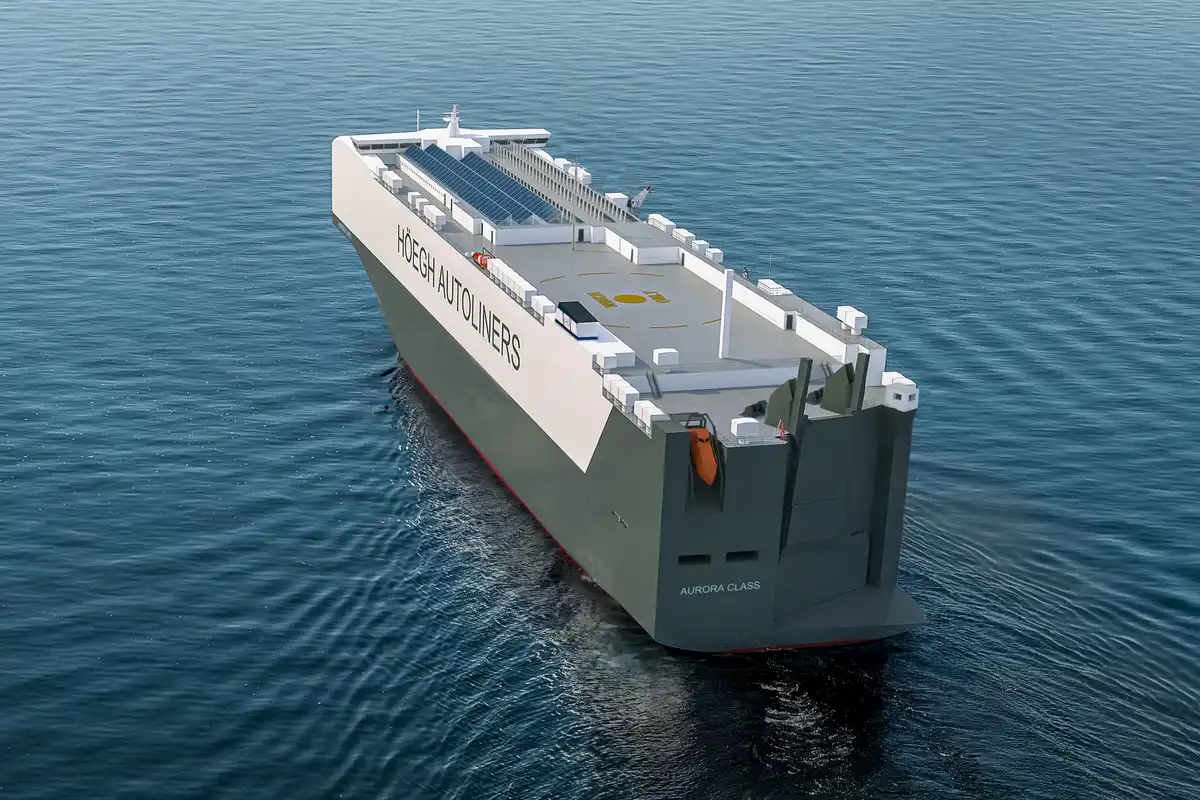 LNG Fuel Gas System for 9,100 PCTC for Höegh Autoliners