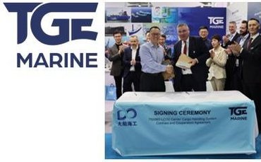 signing contract for a 7,500cbm LCO2 Carrier
