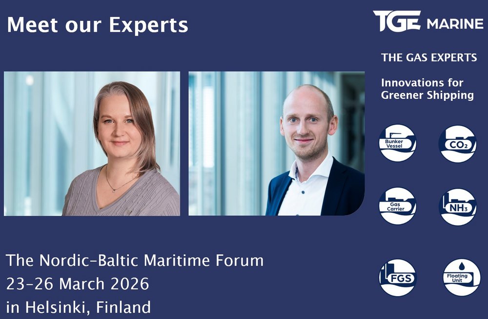 TGE Marine @ The Nordic-Baltic Maritime Forum