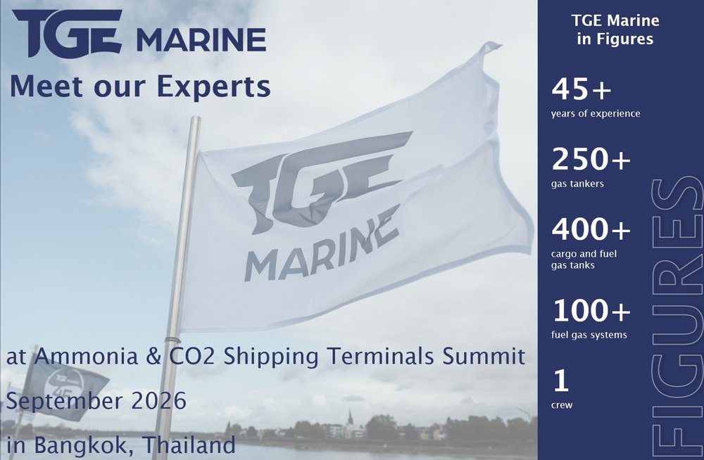 TGE Marine @ Ammonia & CO2 Shipping Terminals Summit