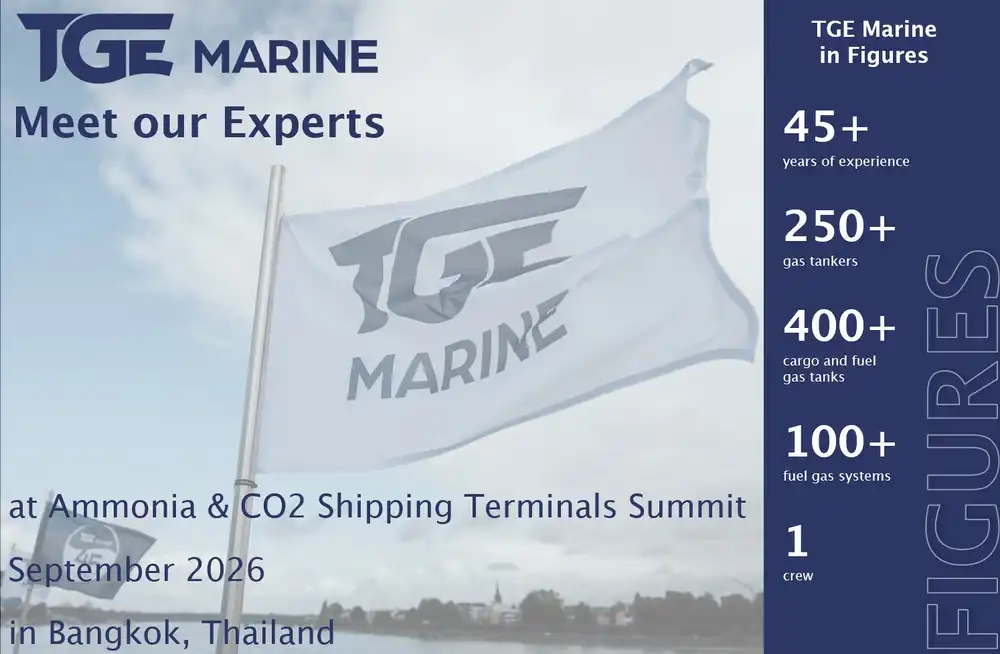 TGE Marine @ Ammonia & CO2 Shipping Terminals Summit