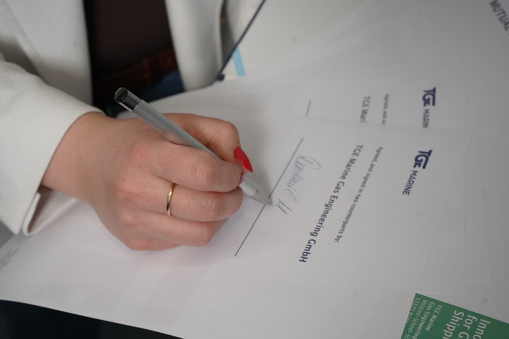 TGE Marine signs an Agreement